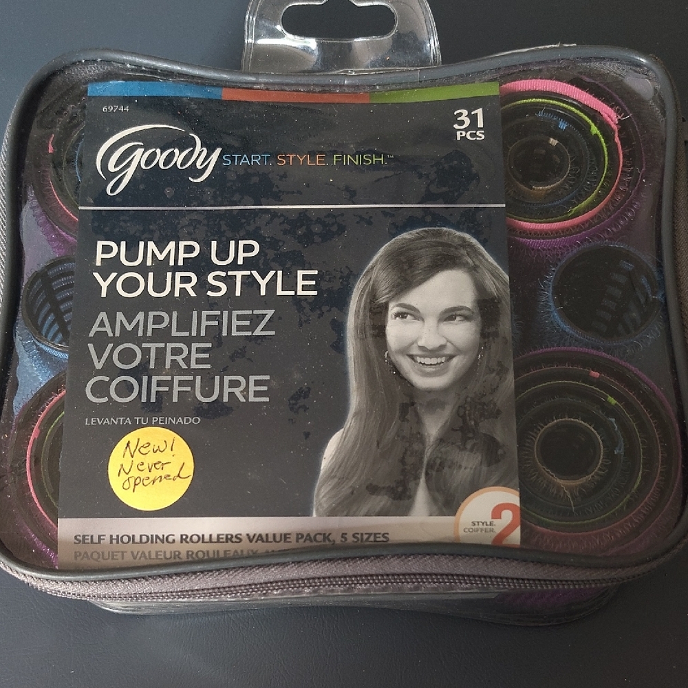 Multicolor Hair Rollers Set